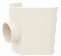 No-Hub Bottom Outlet with Screw in Grey