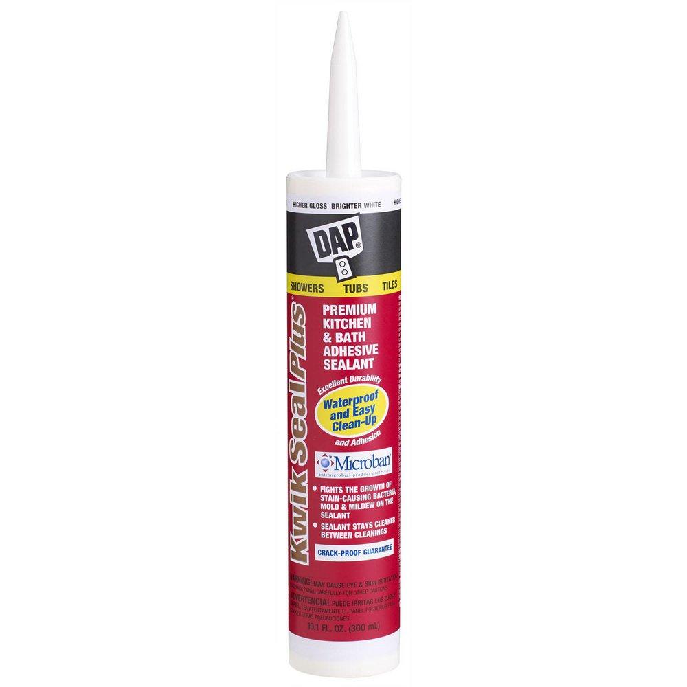 DAP White 10.1 oz. Silicone Latex Caulk 