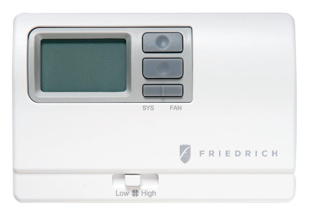 Friedrich Air Conditioning 24V Digital Wall Non-Programmable Thermostat 