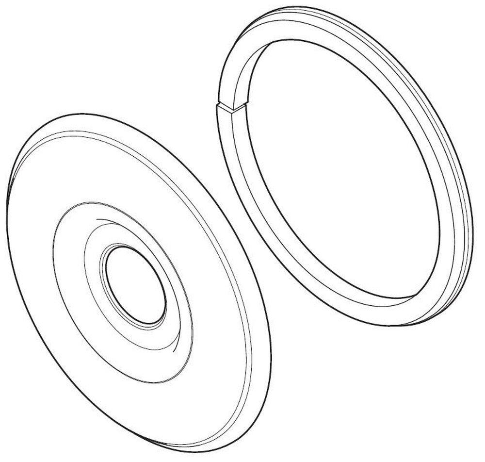 Pfister Polished Chrome Shower Flange 