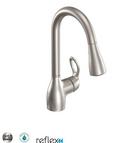 Moen Spot Resist&trade; Stainless Single Handle Pull Down Kitchen Faucet 