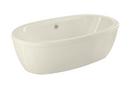Hydro Systems White 74 x 44 in. Whirlpool Drop-In Bathtub with Center Drain 