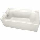 60 x 30 in. Bathtub with Left Drain in Biscuit