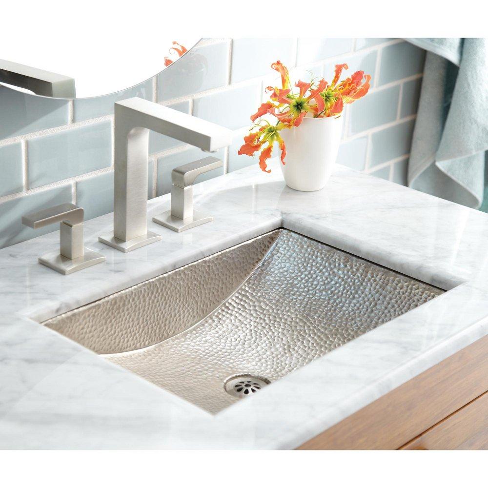 Native Trails Brushed Nickel Undermount Basin 