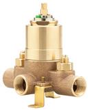 1/2 in. 6.3 gpm Ceramic Tub and Shower Valve with Stops in Rough Brass