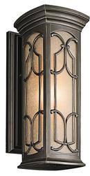 Kichler Lighting Olde Bronze 18 in. Height 100 W 1-Light Medium Lantern 
