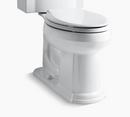 KOHLER White 1.28 gpf Elongated Floor Mount Two Piece Toilet 