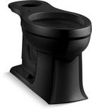KOHLER Black Black&trade; 1.28 gpf Elongated Toilet Bowl 