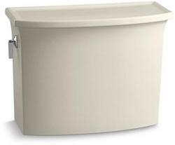 1.28 gpf Toilet Tank in Biscuit