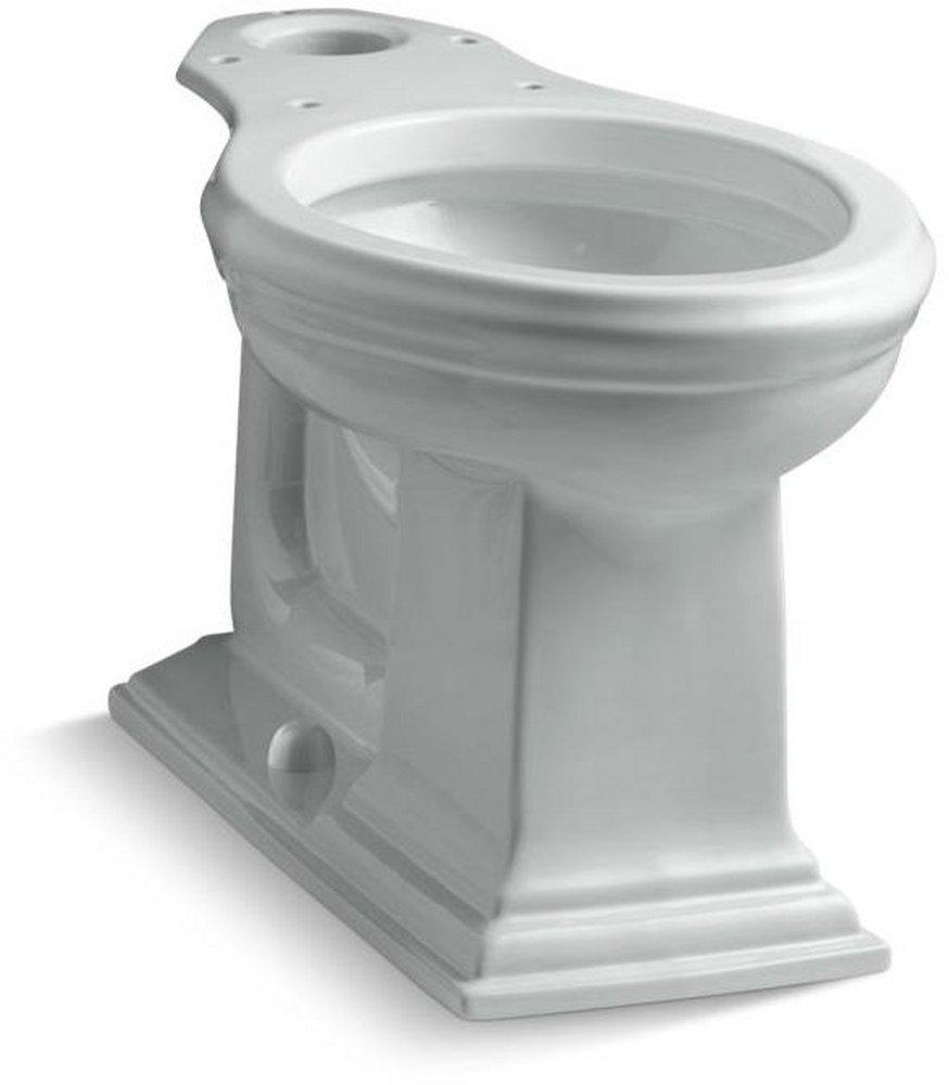 KOHLER Ice&trade; Grey Elongated Comfort Height Toilet Bowl 