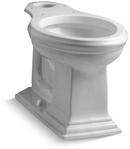 Elongated Toilet Bowl in Ice&trade; Grey