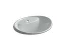 KOHLER Ice&trade; Grey Drop-in Basin 