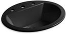 KOHLER Black Black&trade; Drop-in Basin 