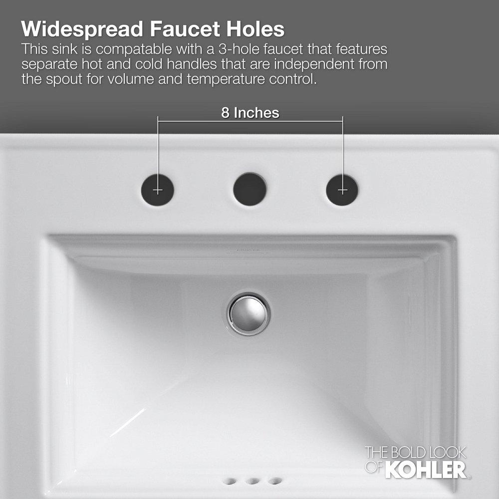 KOHLER Black Black&trade; Drop-in Basin 