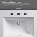 KOHLER Black Black&trade; Drop-in Basin 