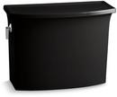 KOHLER Black Black&trade; 1.28 gpf Toilet Tank with Left-Hand Trip Lever 