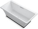 KOHLER White 67 x 31-1/2 in. Freestanding Bathtub 