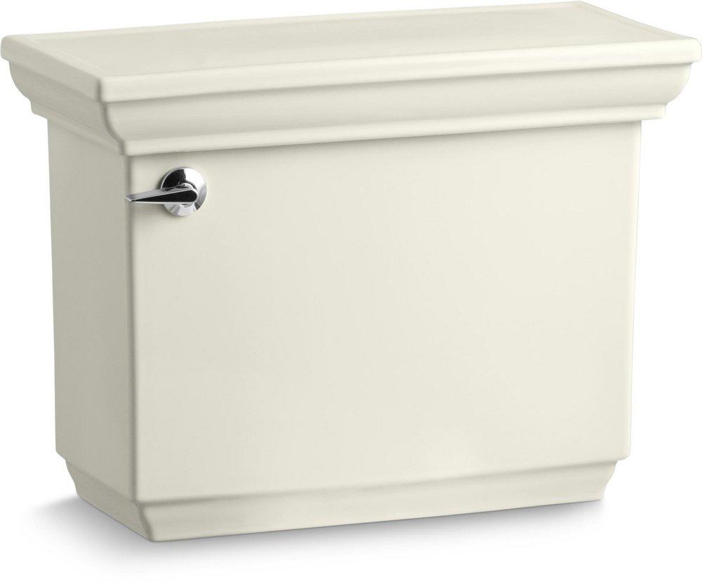 KOHLER Biscuit 1.28 gpf Toilet Tank with Left-Hand Trip Lever 