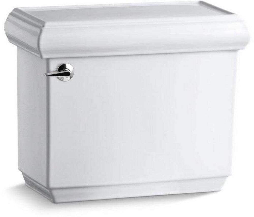 KOHLER White 1.28 gpf Toilet Tank with Left-Hand Trip Lever 