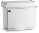 KOHLER White 1.28 gpf Toilet Tank with Left-Hand Trip Lever 