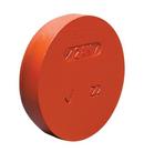 Victaulic Orange Grooved 365 psi Domestic Orange Enamel Ductile Iron Cap 