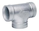 Victaulic Grooved 365 psi Domestic Hot Dipped Galvanized Ductile Iron with Tee Plastic Gasket 