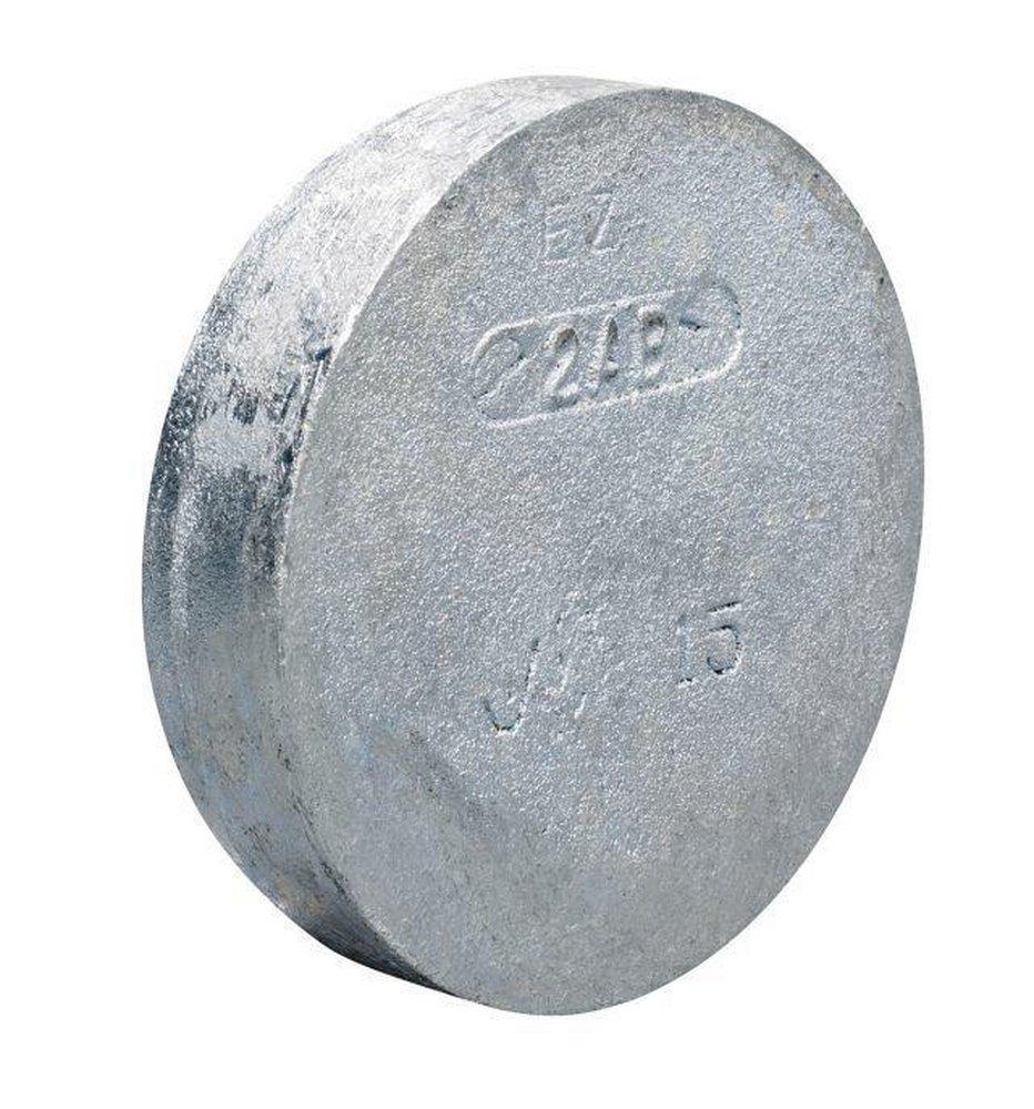 Victaulic Grooved 365 psi Domestic Hot dipped galvanized Ductile Iron Cap 