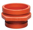 Victaulic Orange 6 x 3 in. Grooved Painted Concentric Reducer 