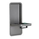 Haws&reg; Stainless Steel Stainless Steel Recessed Pedestal Mount Eye Wash 