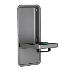 1/2 in. Stainless Steel Recessed Pedestal Mount Eye Wash