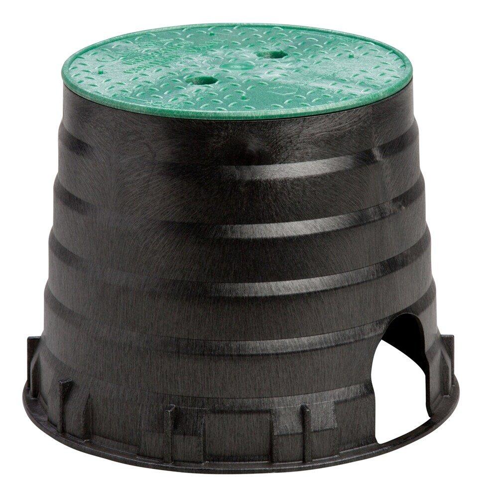 Carson Industries Black Valve Box Cover with Twist Lock 