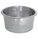 Native Trails Brushed Nickel 12-1/2 x 12-1/2 in. Dual Mount Copper Bar Sink 