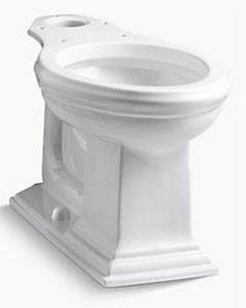KOHLER Elongated Toilet Bowl in White Ferguson