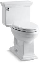 1.28 gpf Elongated One Piece Toilet with Left-Hand Trip Lever in White