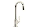 Perrin & Rowe Polished Nickel Single Lever Handle Bar Faucet 