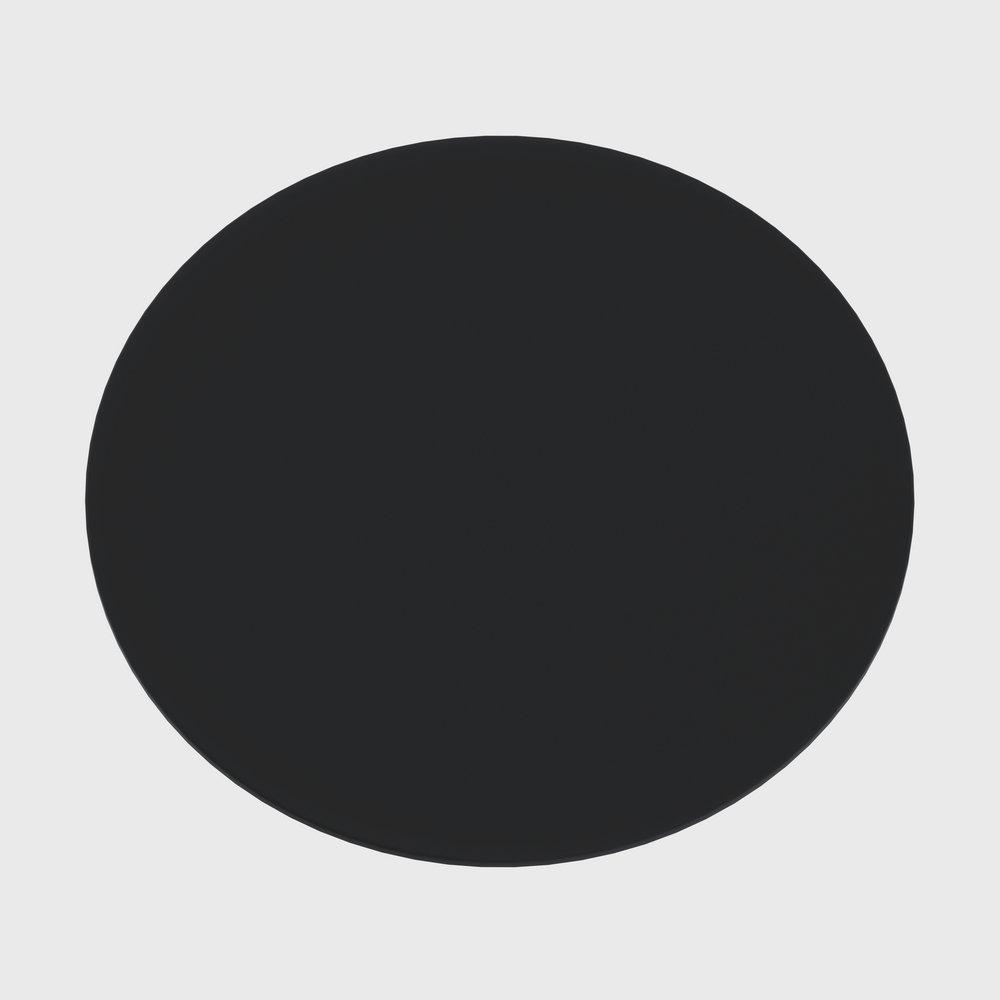 ROHL&reg; Matte Black SINK HOLE CVR MABL 