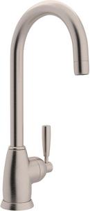 Perrin & Rowe&reg; Satin Nickel Single Handle Lever Bar Faucet 