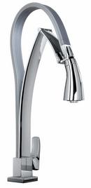 Pull-Down Kitchen Faucet with Single Lever Handle in Polished Chrome