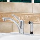 Pfister Stainless Steel 1.8 gpm Single Lever Handle Deckmount Kitchen Sink Faucet 360 Degree Swivel Spout 