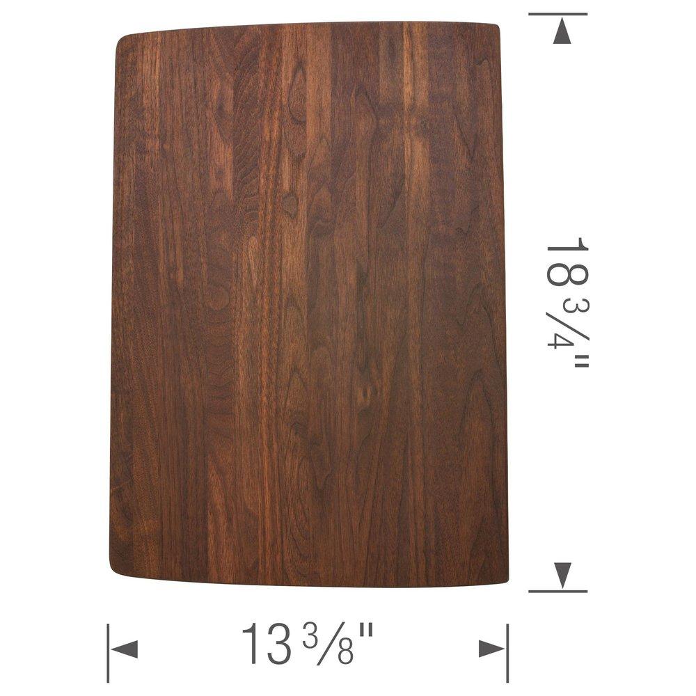BLANCO Wood 18-3/4 x 13-3/8 in. Wood Cutting Board 