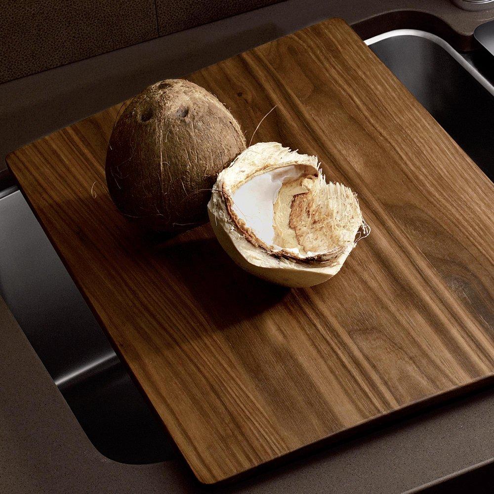 BLANCO Wood 18-3/4 x 13-3/8 in. Wood Cutting Board 