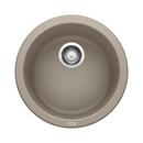 BLANCO Truffle 17-11/16 x 17-11/16 in. Drop-in and Undermount Granite Bar Sink 