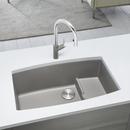 BLANCO Truffle 32 x 19-1/2 in. No Hole Composite Double Bowl Undermount Kitchen Sink 