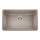 BLANCO Truffle 32 x 19 in. No Hole Composite Single Bowl Undermount Kitchen Sink 