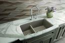BLANCO Truffle 33 x 19 in. No Hole Composite Double Bowl Undermount Kitchen Sink 