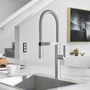 BLANCO Chrome Single Handle Pull Down Kitchen Faucet 