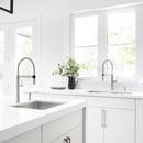 BLANCO Classic Steel Single Handle Pull Down Kitchen Faucet 