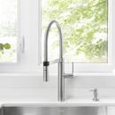 BLANCO Classic Steel Single Handle Pull Down Kitchen Faucet 