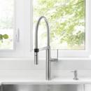 BLANCO Classic Steel Single Handle Pull Down Kitchen Faucet 