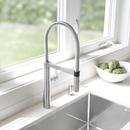 BLANCO Classic Steel Single Handle Pull Down Kitchen Faucet 